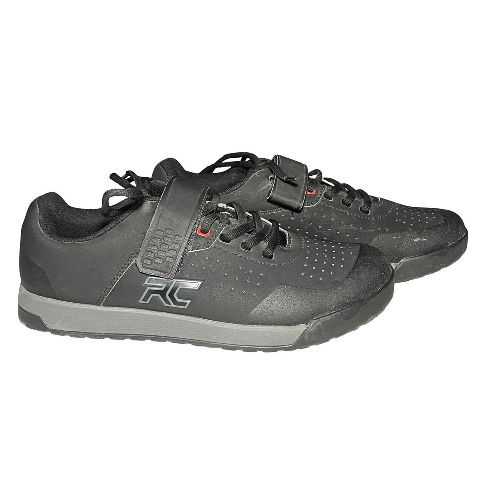 Ride Concepts Hellion Clip Cycling Shoes‎ Mens 45 Black SPD 2-Bolt Clipless MTB